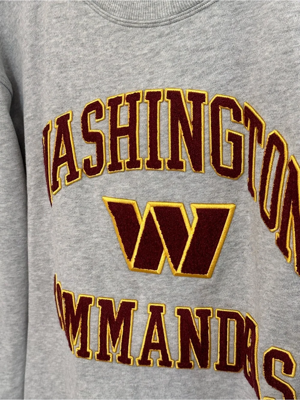 Lululemon Washington Commanders Steady State Sweatshirt No Size Approx XL